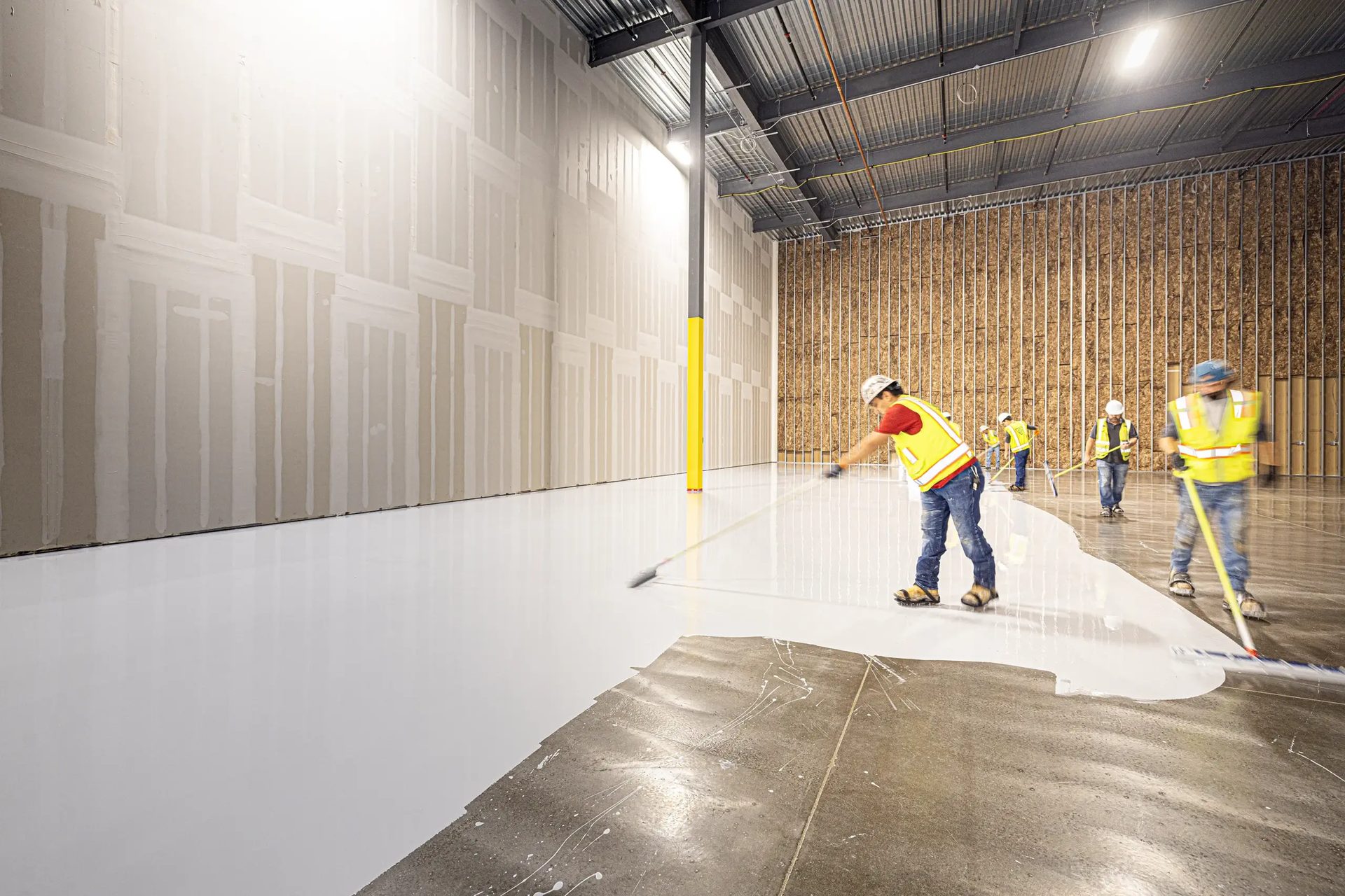 Dallas tx ESD Epoxy Floor Installation1