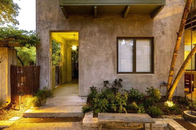 Polished Residential Concrete Steel Troweled Concrete Walls Photo