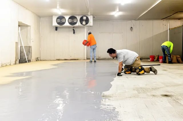 Urethane Cement Installation 5