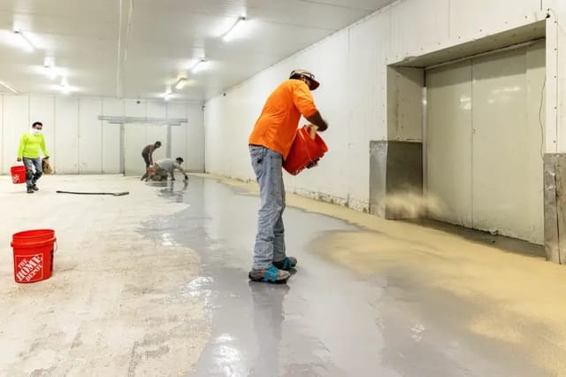 Urethane Cement Installation 6