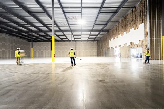 ESD Epoxy Floor Installation 1