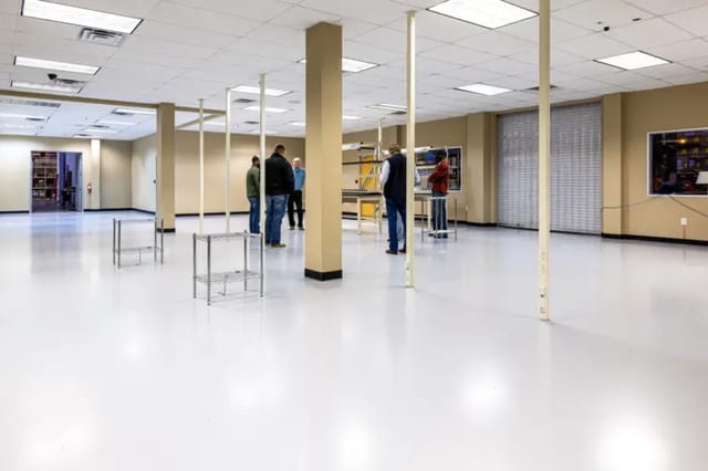 ESD Epoxy Floor Installation 10