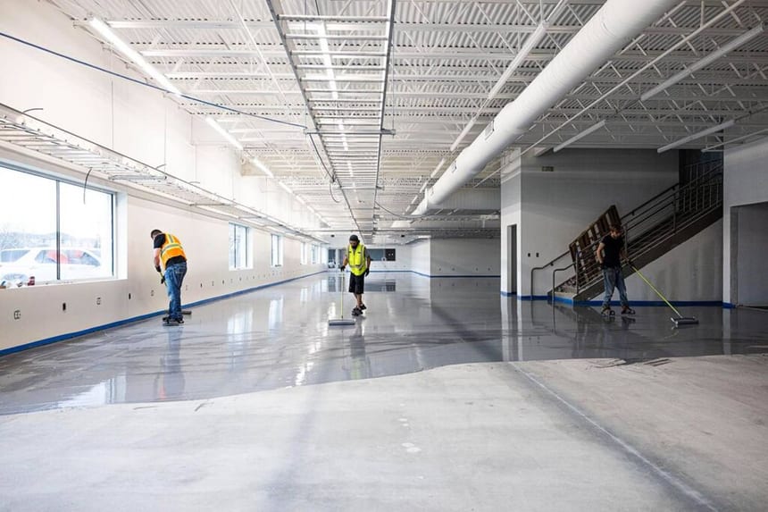 Why Choose Polished Concrete for Grocery Store Floors