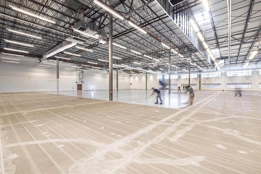 ESD Epoxy floor Installation5