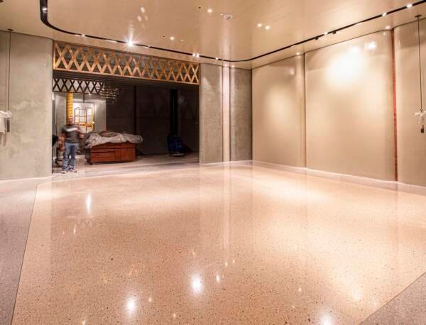Terrazzo Floor Installation