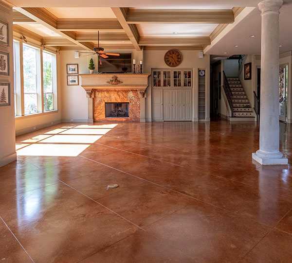 Stained Concrete Floors