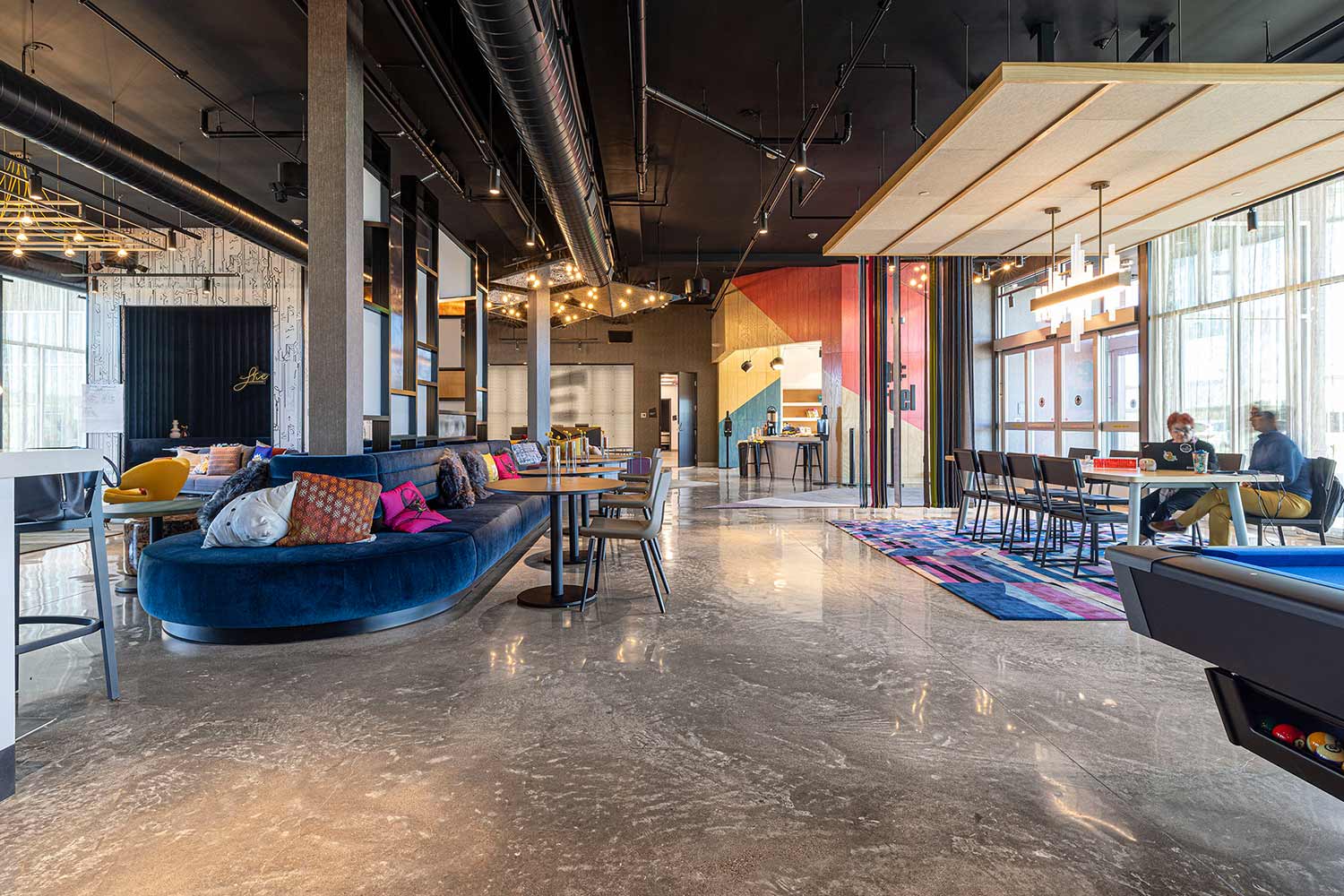 ALoft Hotels Commercial Polished Concrete Floors 4