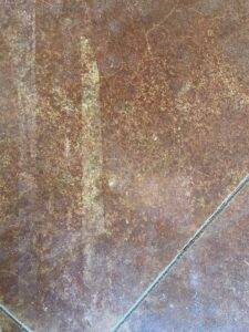 Polished Residential Concrete Stained Concrete McKinney Stained Concrete Before