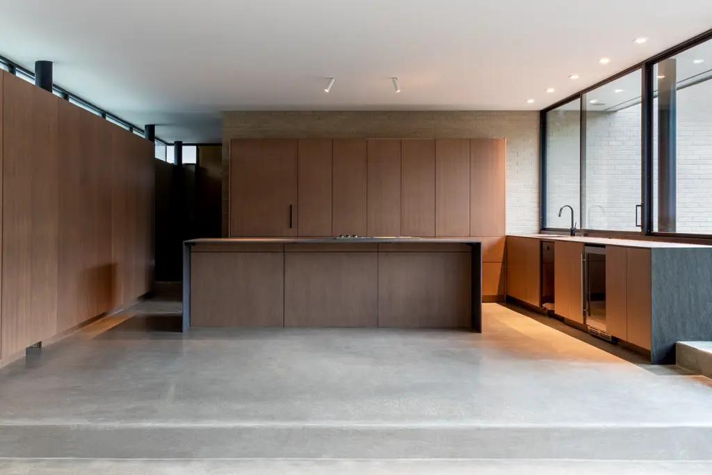 Salt-and-pepper-Residential-polished-concrete-floor-West-Dallas-Texas