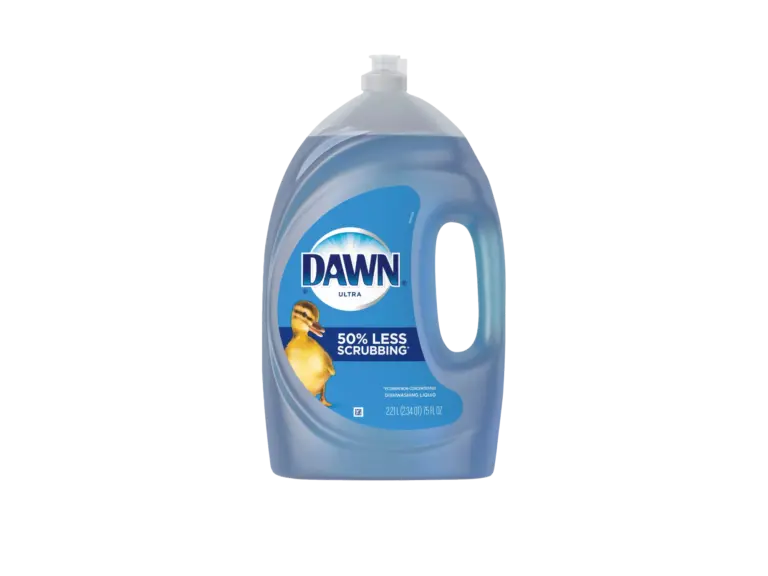 Bottle of dish soap