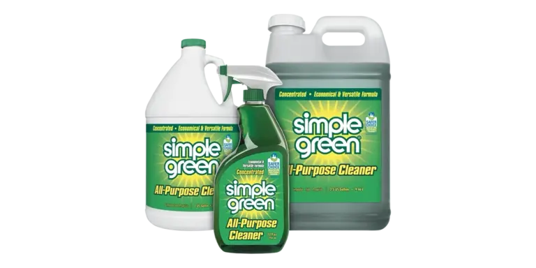 Simple Green degreaser bottles