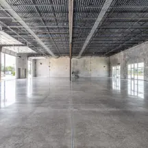 Polished Concrete Floors at Austin Flex Space